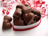 Corazones de Chocolate